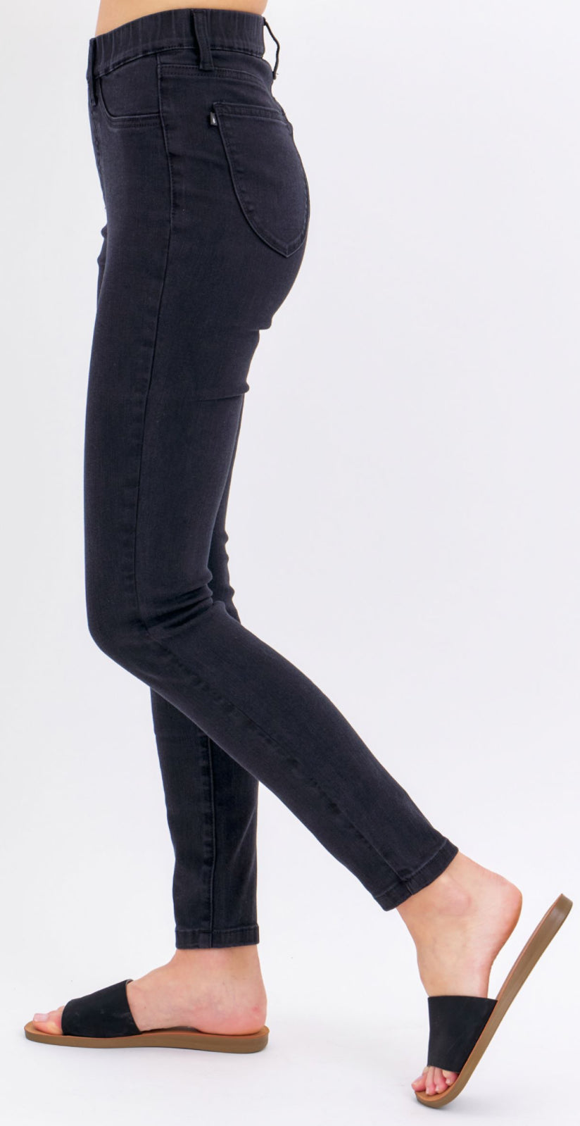 Judy Blue Pull On Shield Pockets Skinny