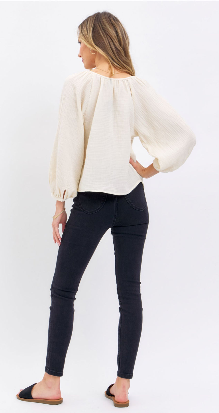 Judy Blue Pull On Shield Pockets Skinny