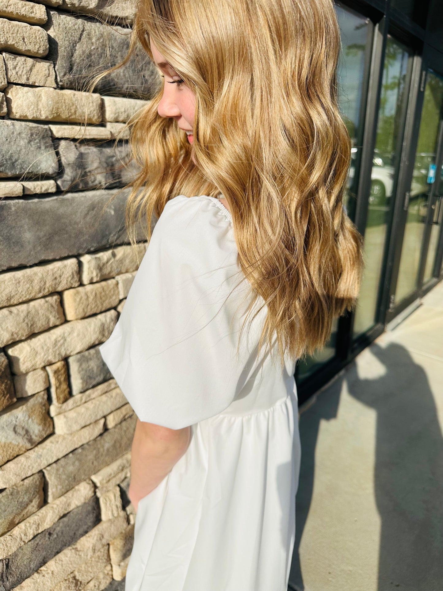 White dress