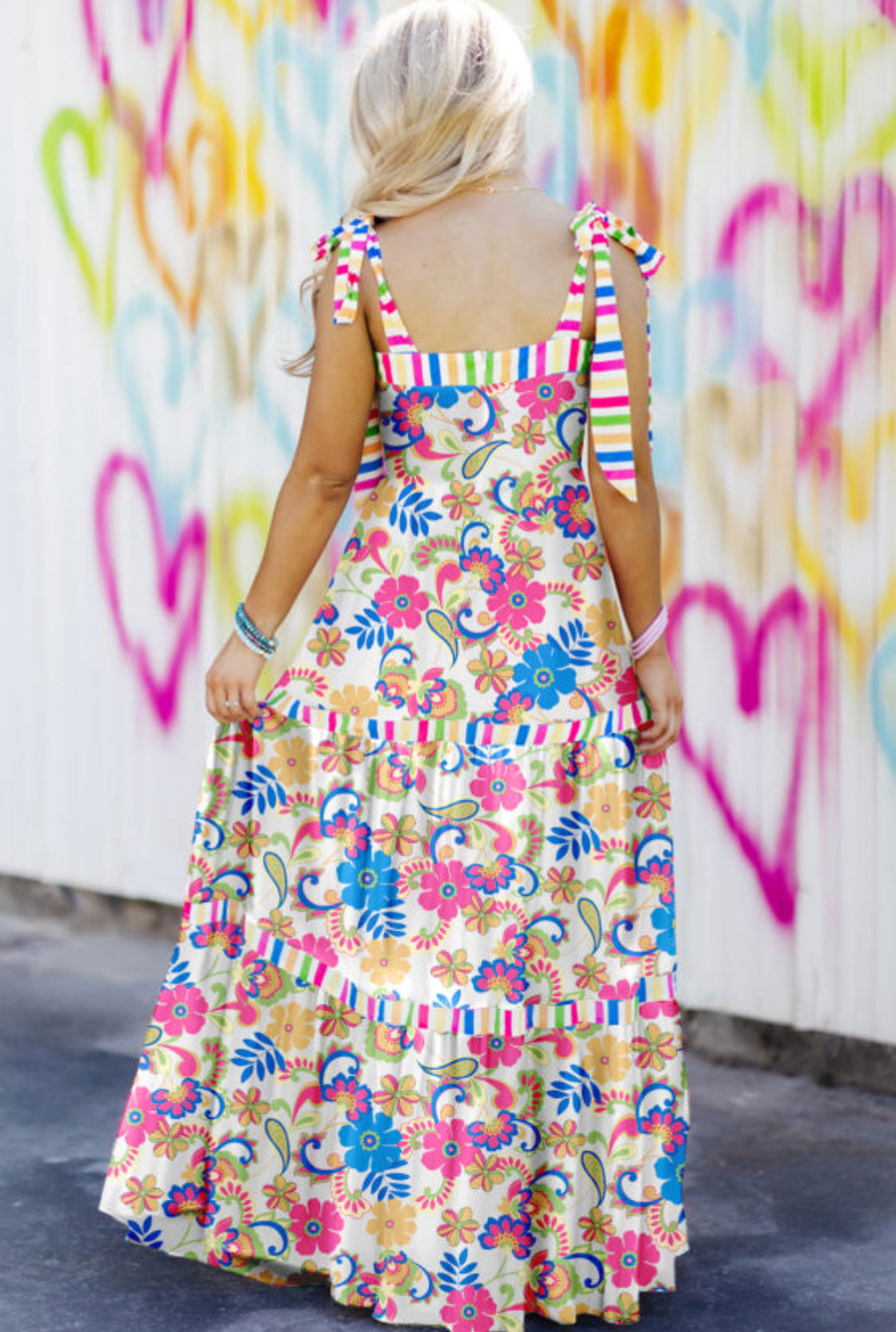 Floral maxi dress