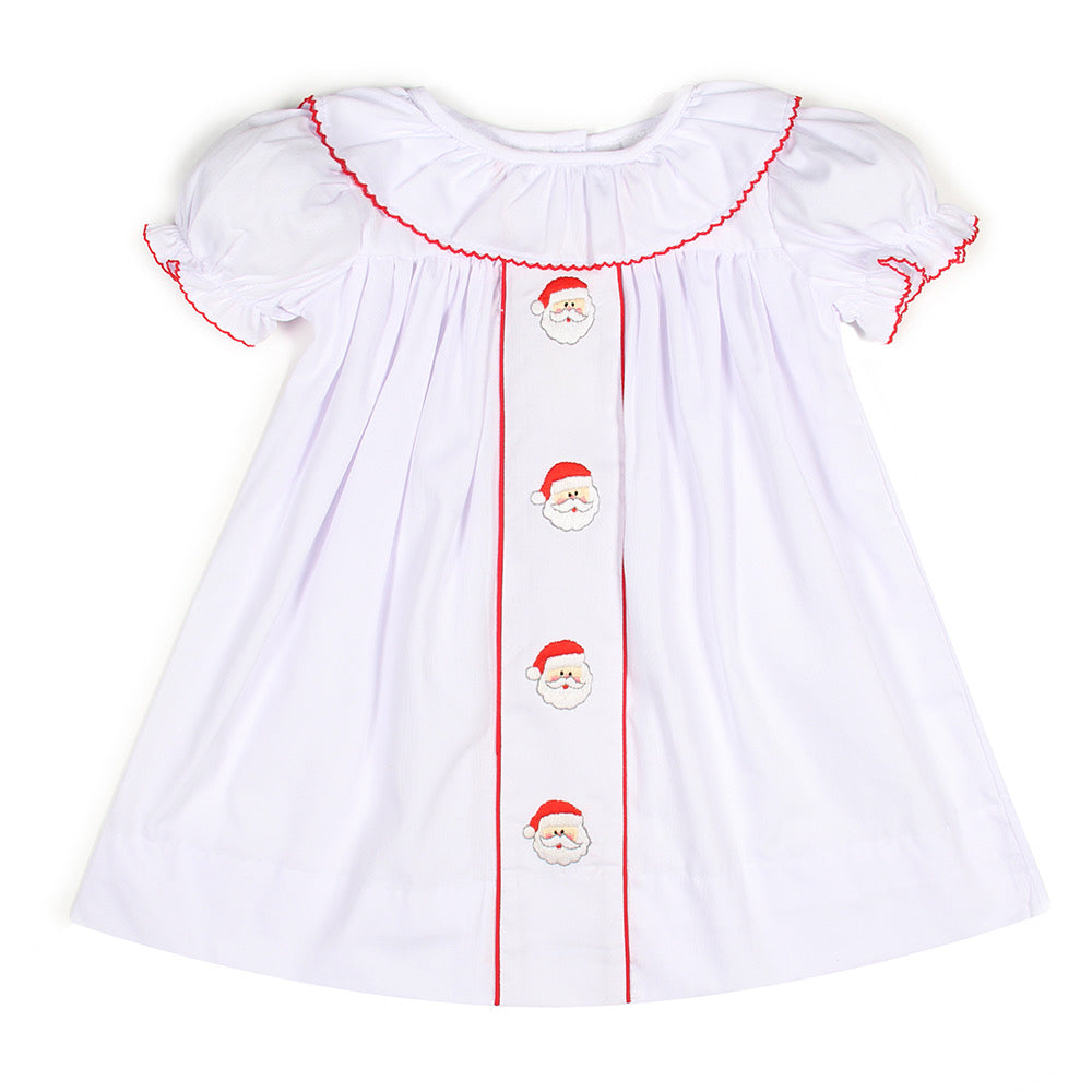 Santa white dress