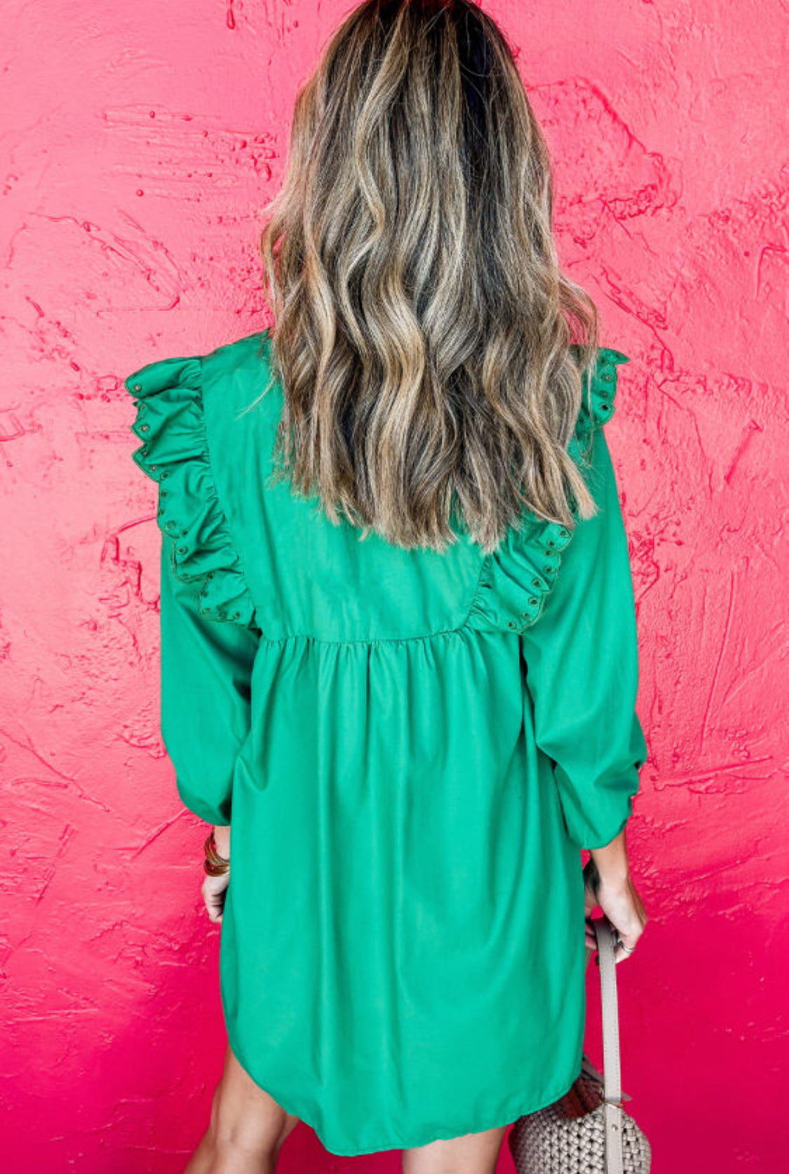 Green dress