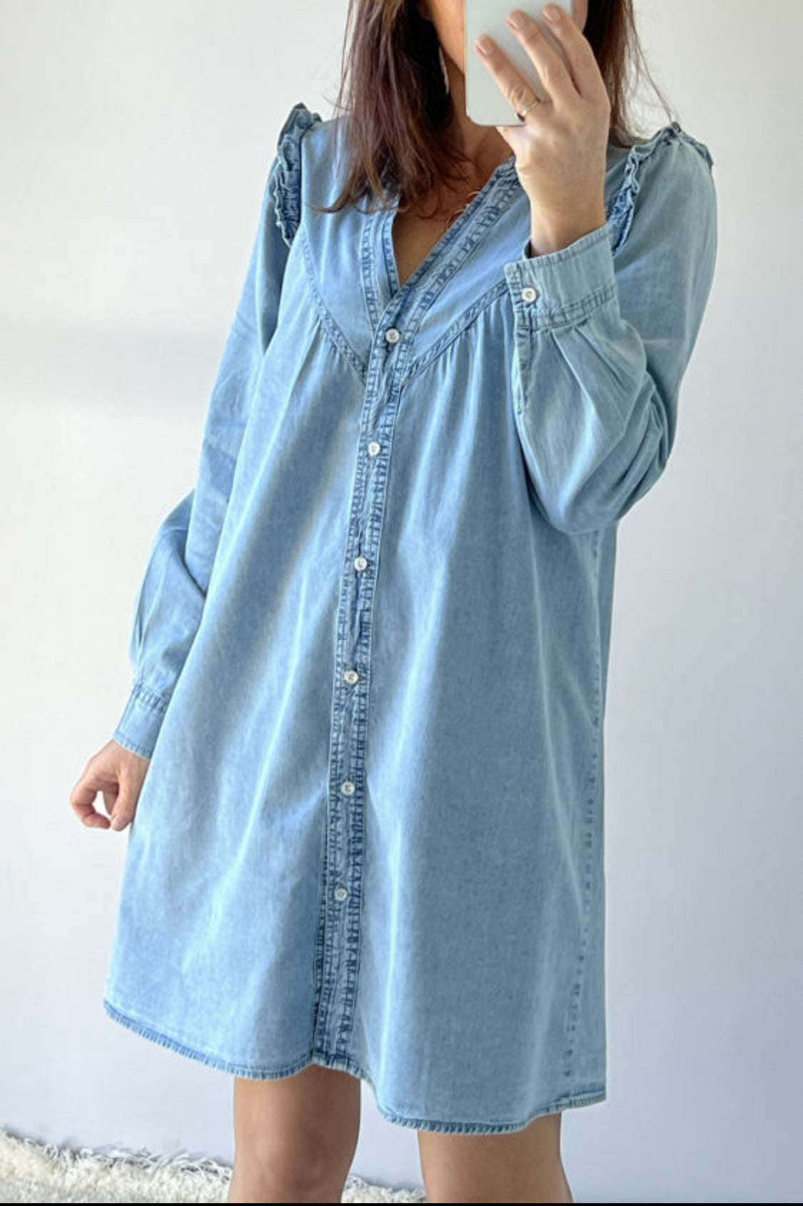 Denim dress