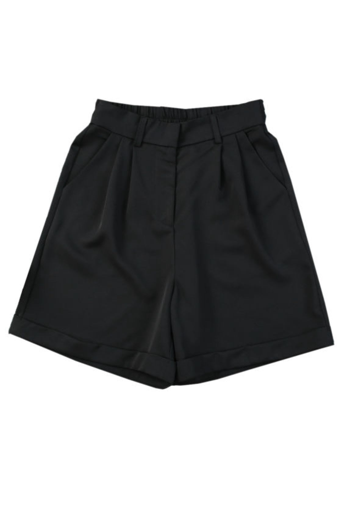 Black casual short