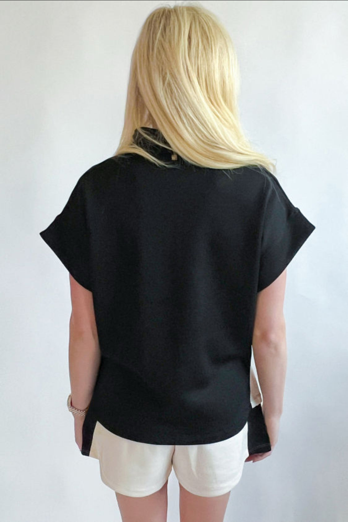 Black short set
