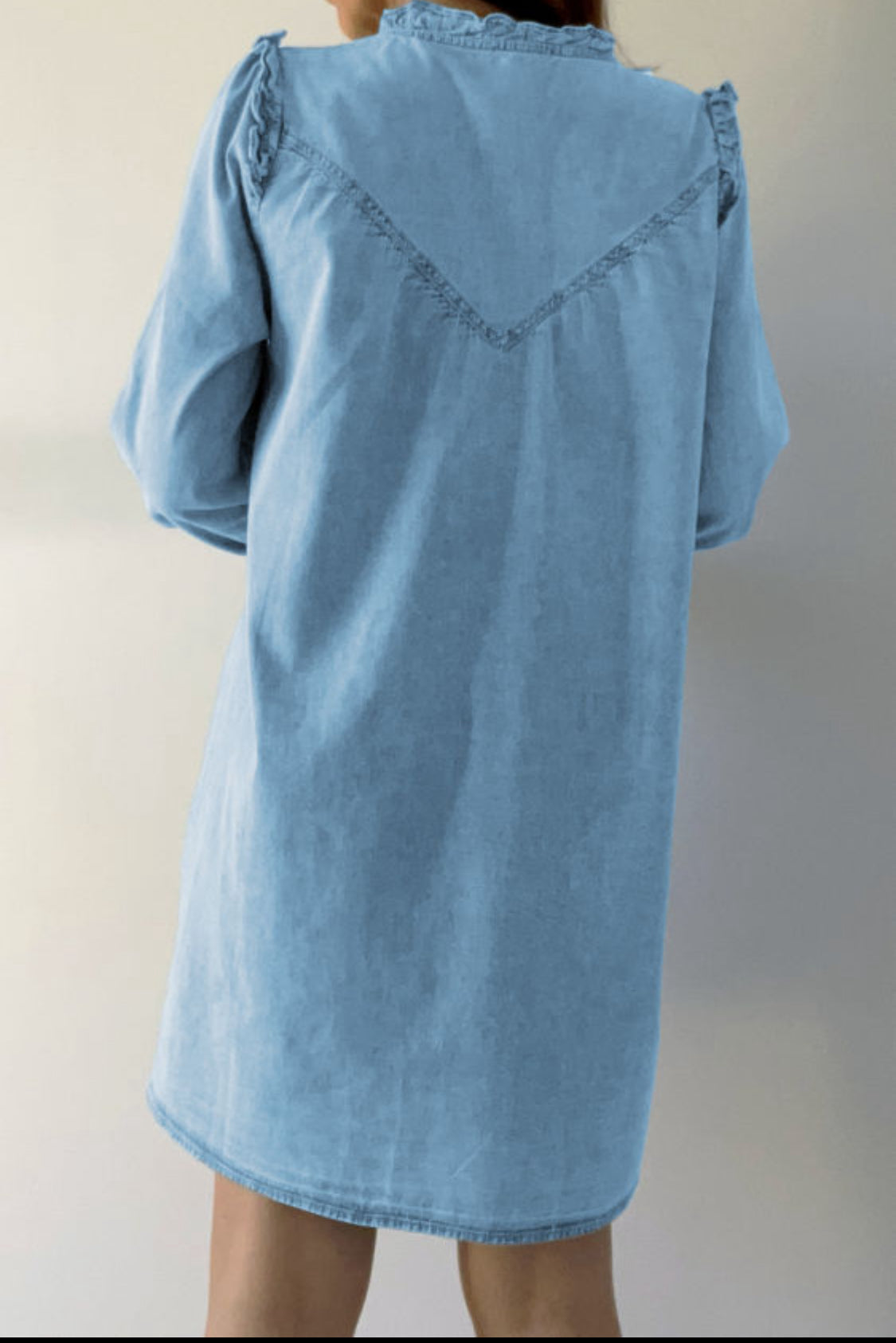 Denim dress