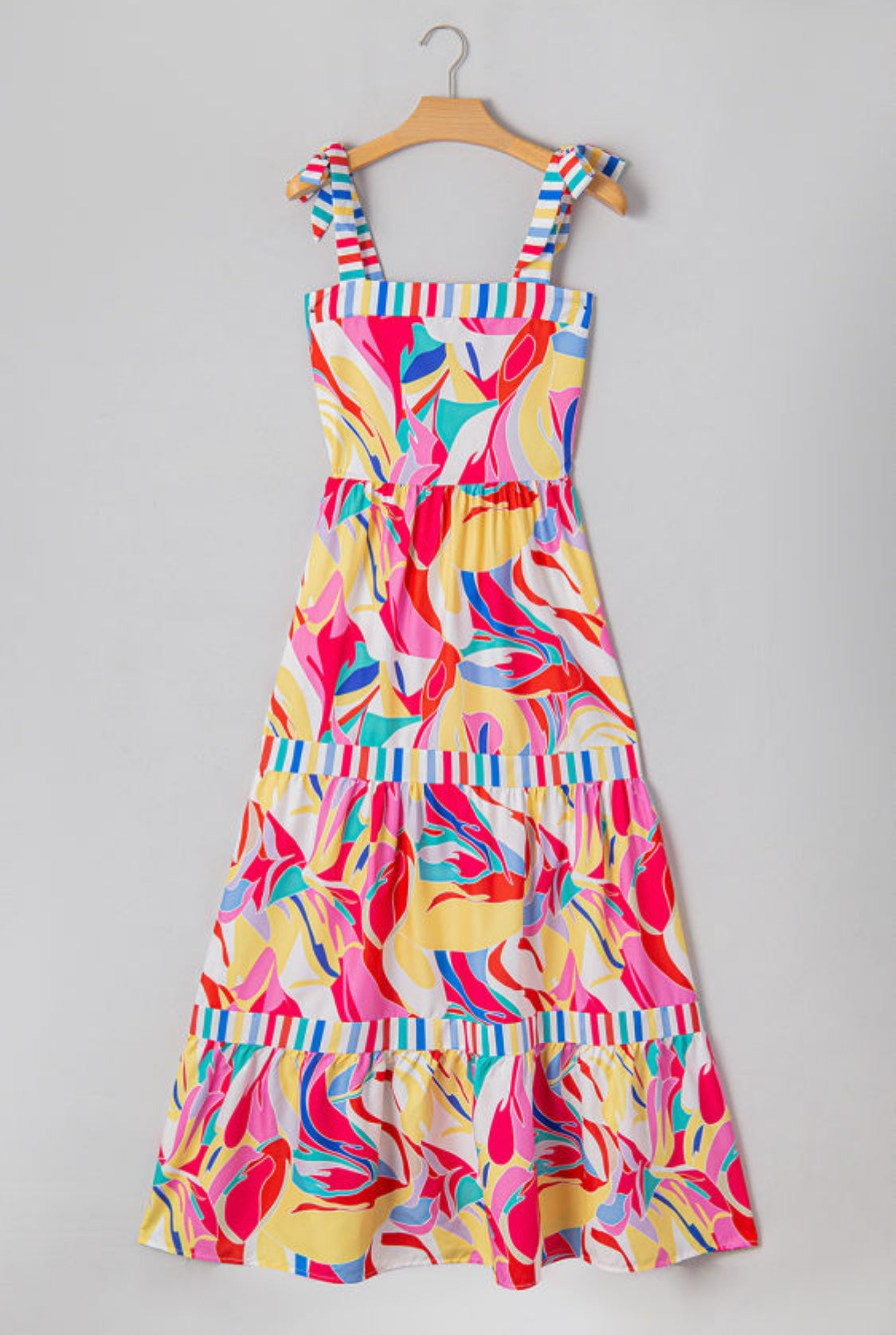 Multiple colors maxi dress