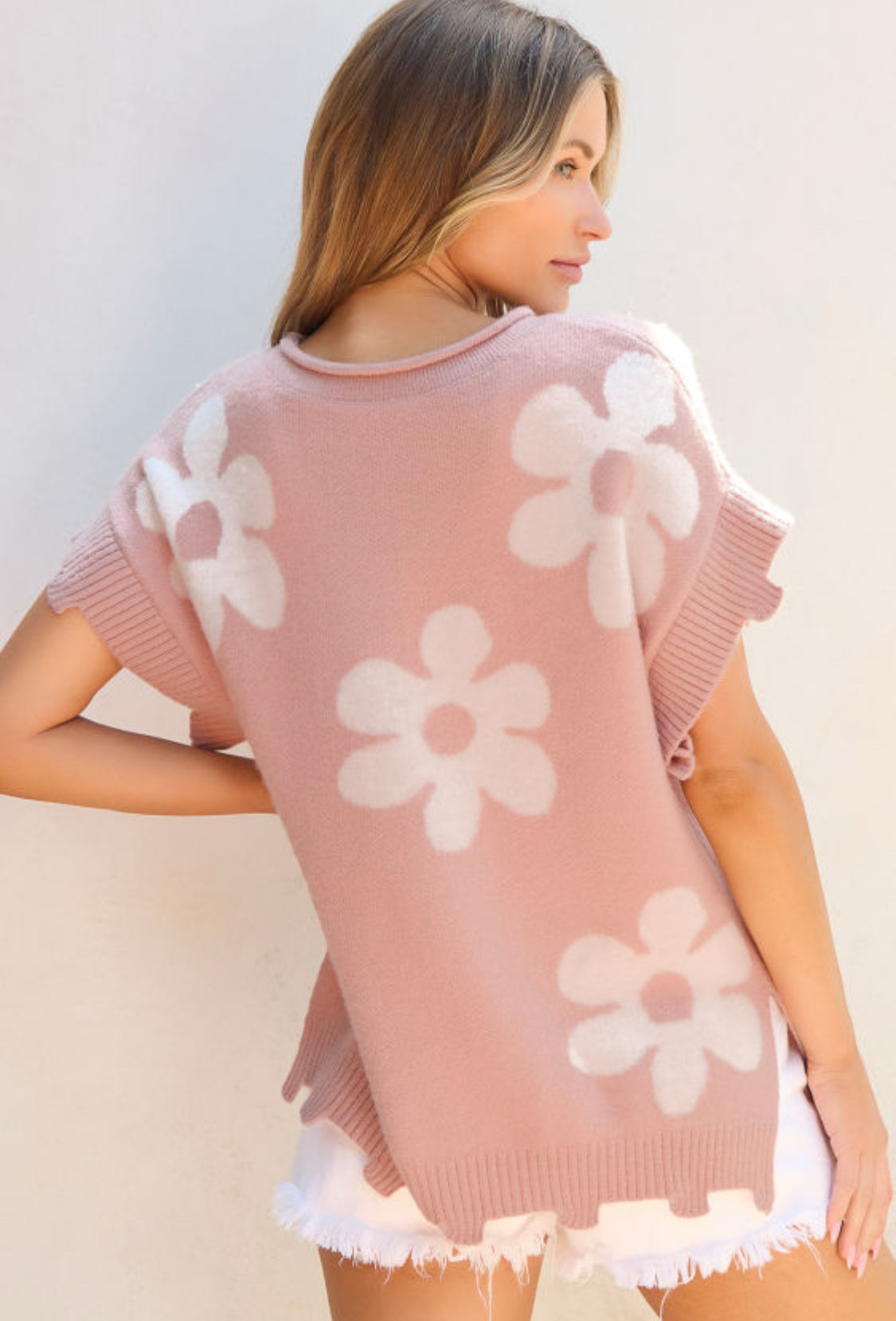 Dusty pink sweater