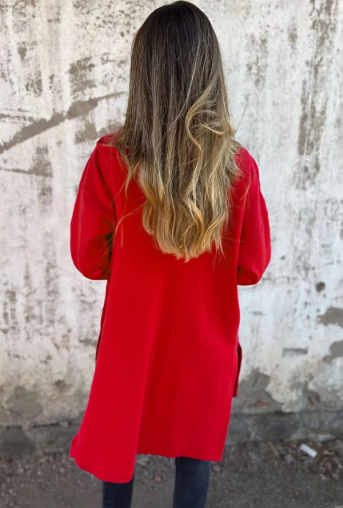 Red jacket