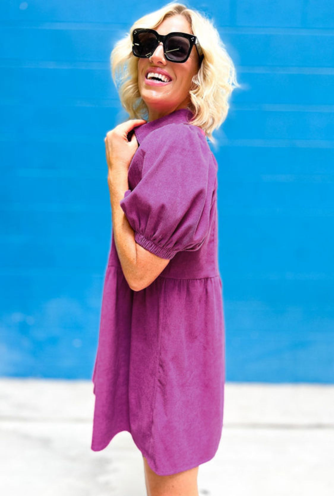 Corduroy dress