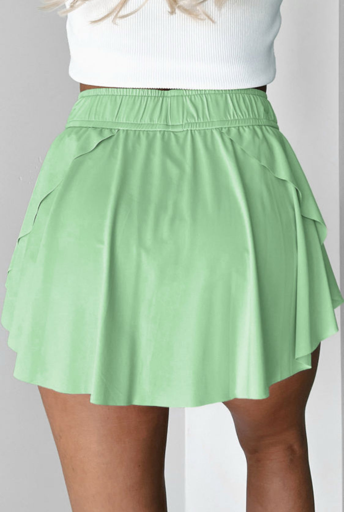 Light green skort