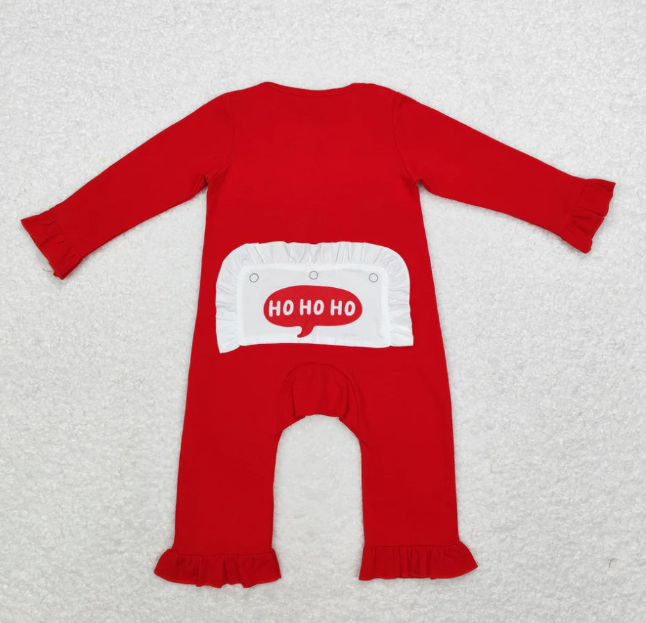 Girl red onesie