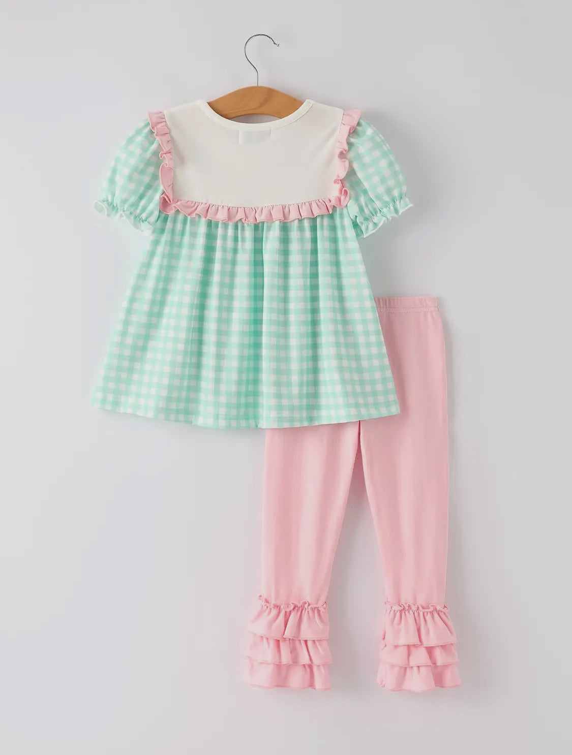 Fall pumpkin flower girl set