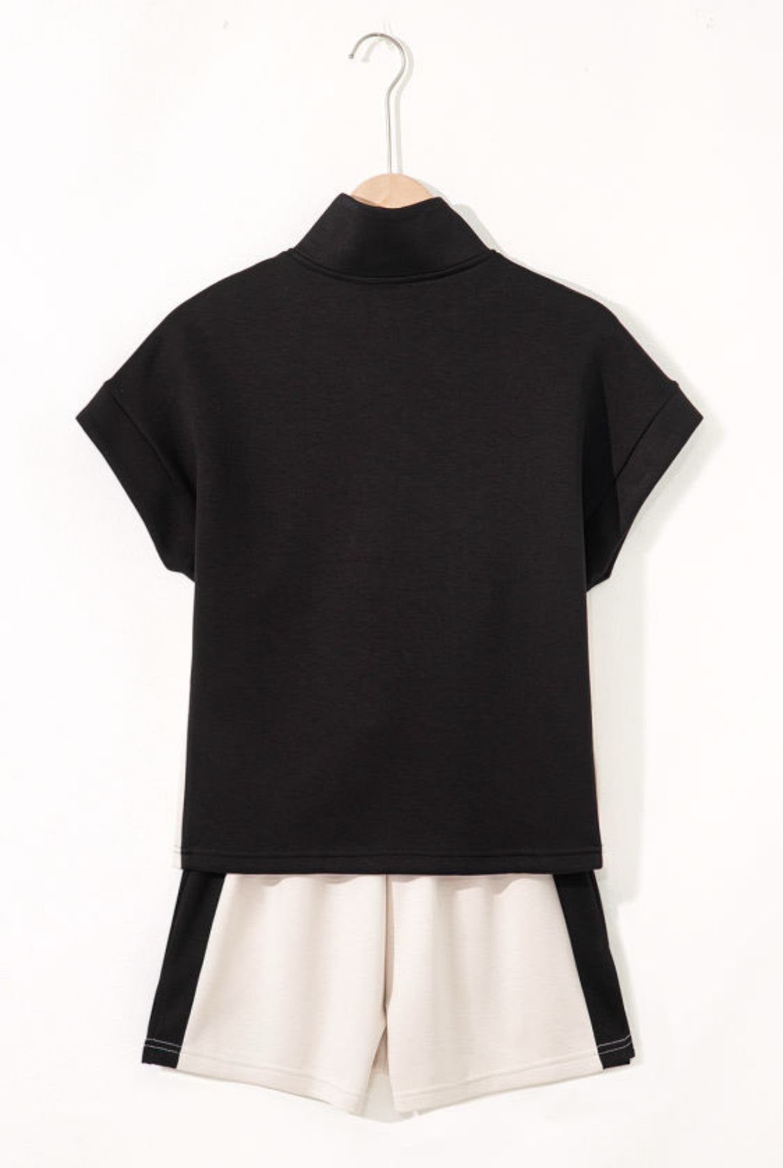 Black short set
