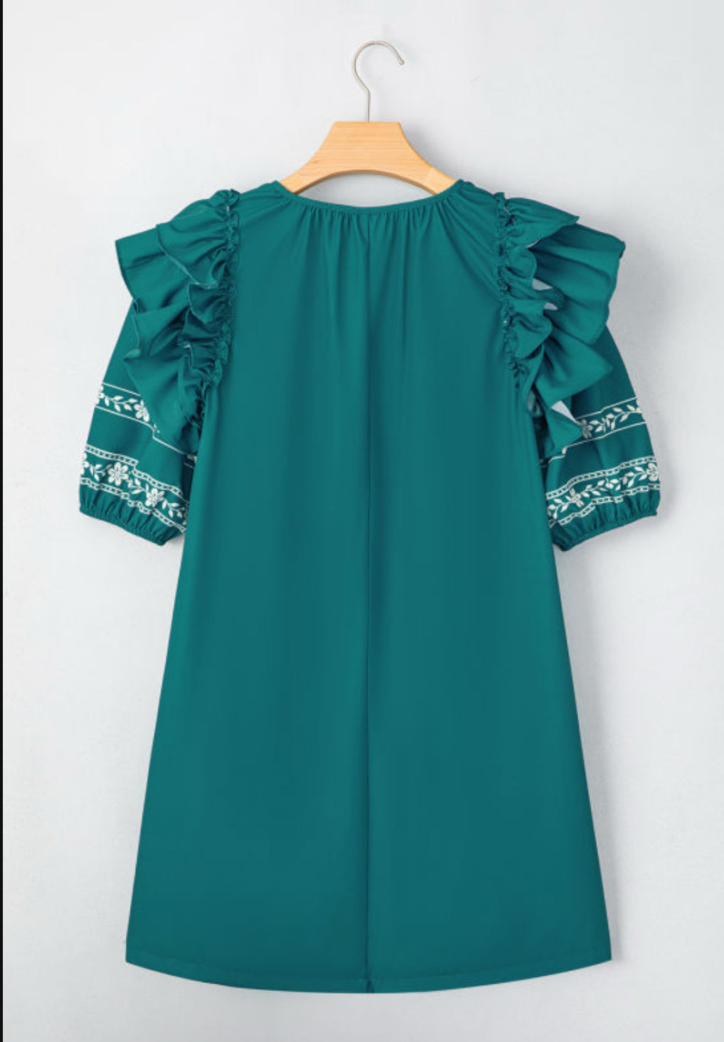 Puff sleeve mini dress