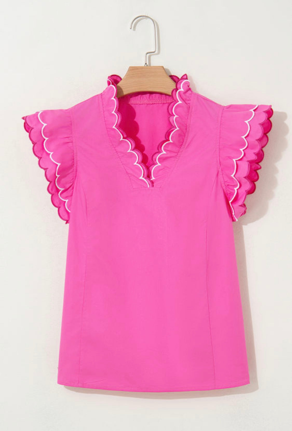 Hot pink top