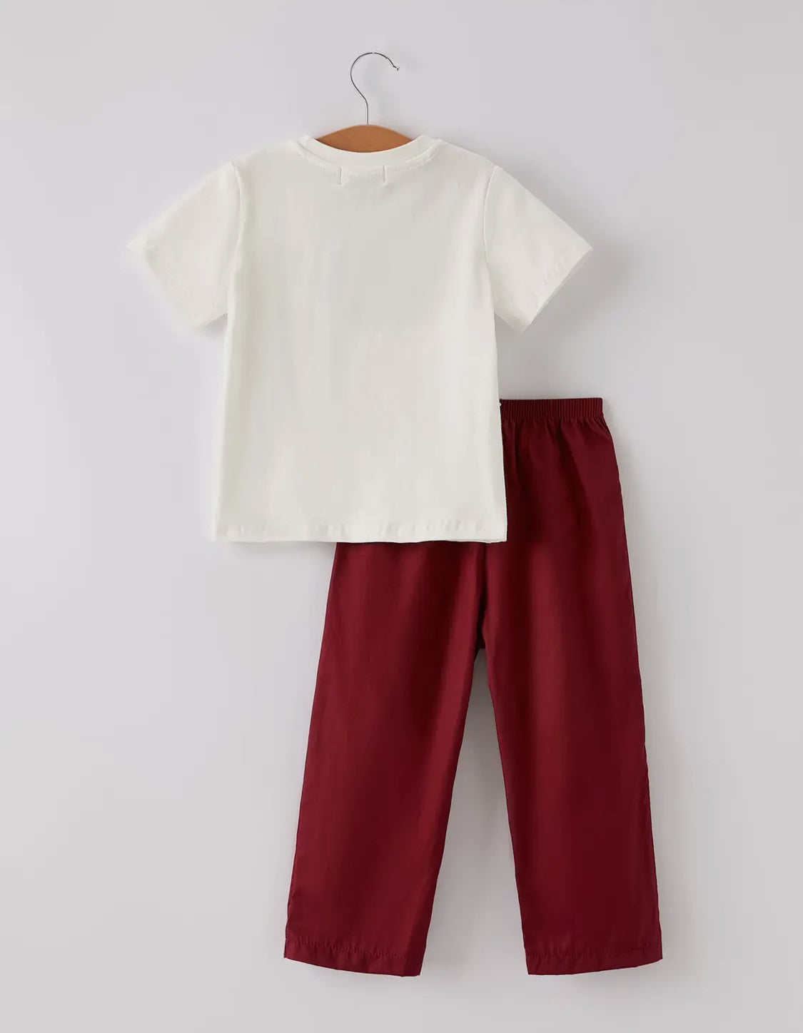 Dark red boy set