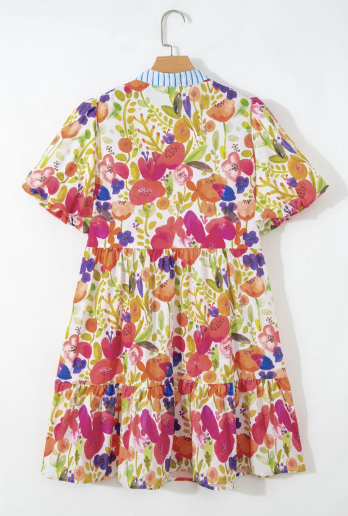 Bright multicolored dress