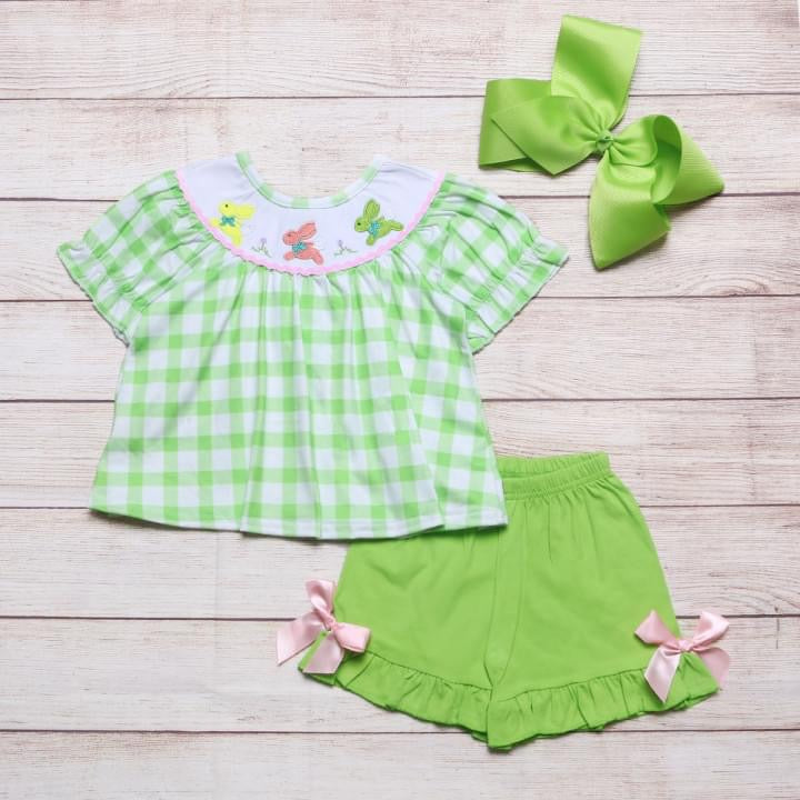 Green bunnies set