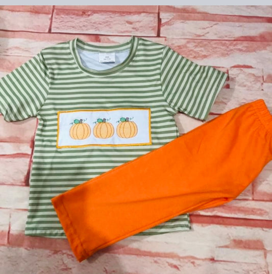 Boy pumpkin set