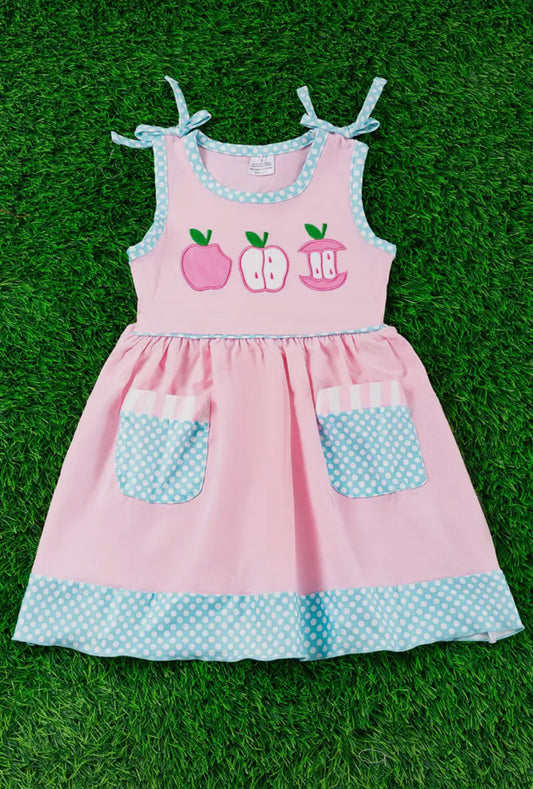 Pink apple dress