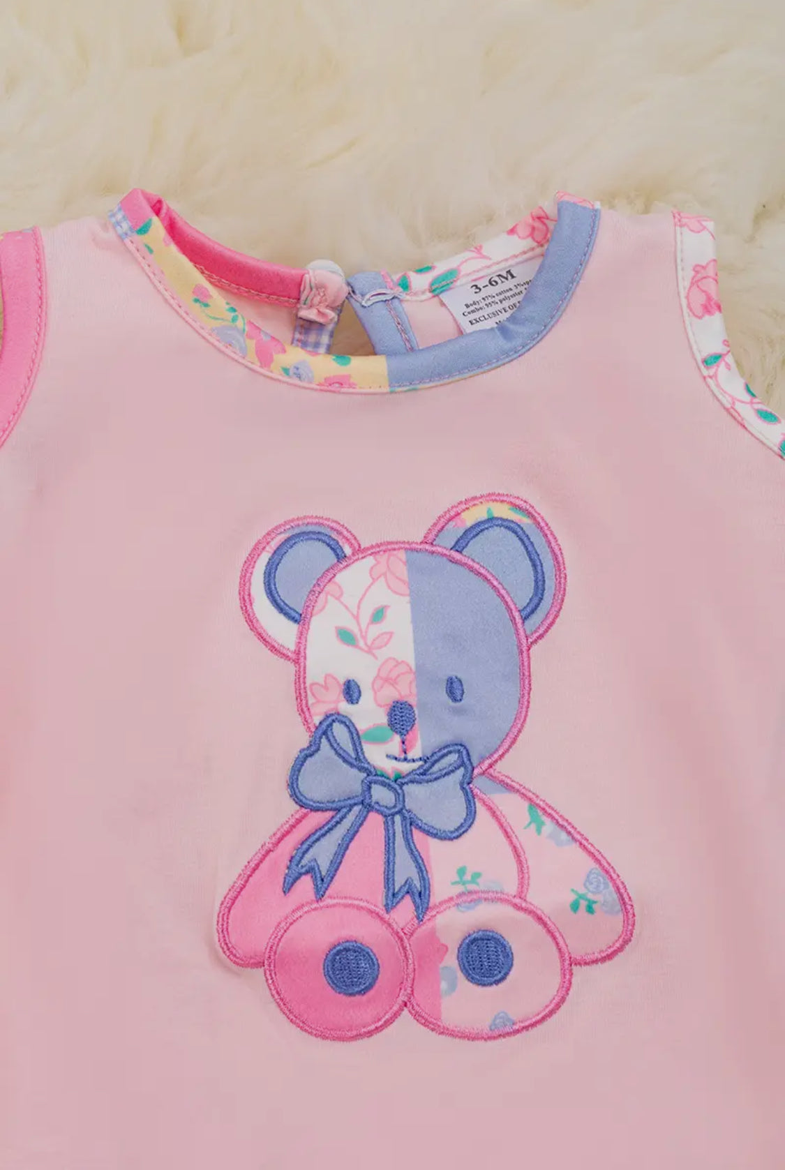 Baby teddy onesie