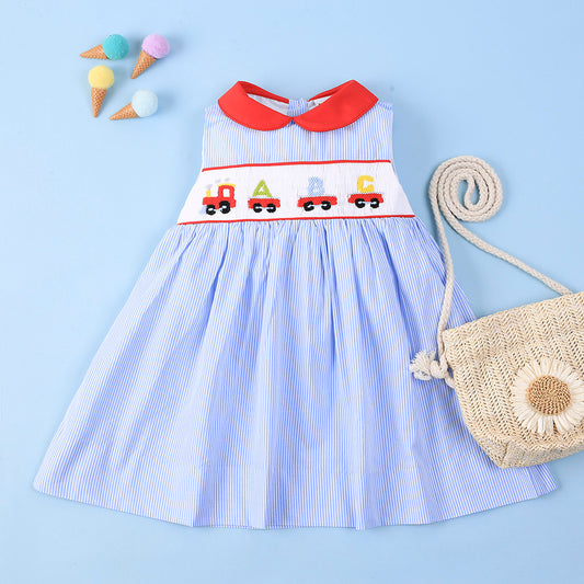 ABC train dress