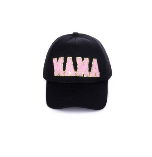 Black MAMA hat