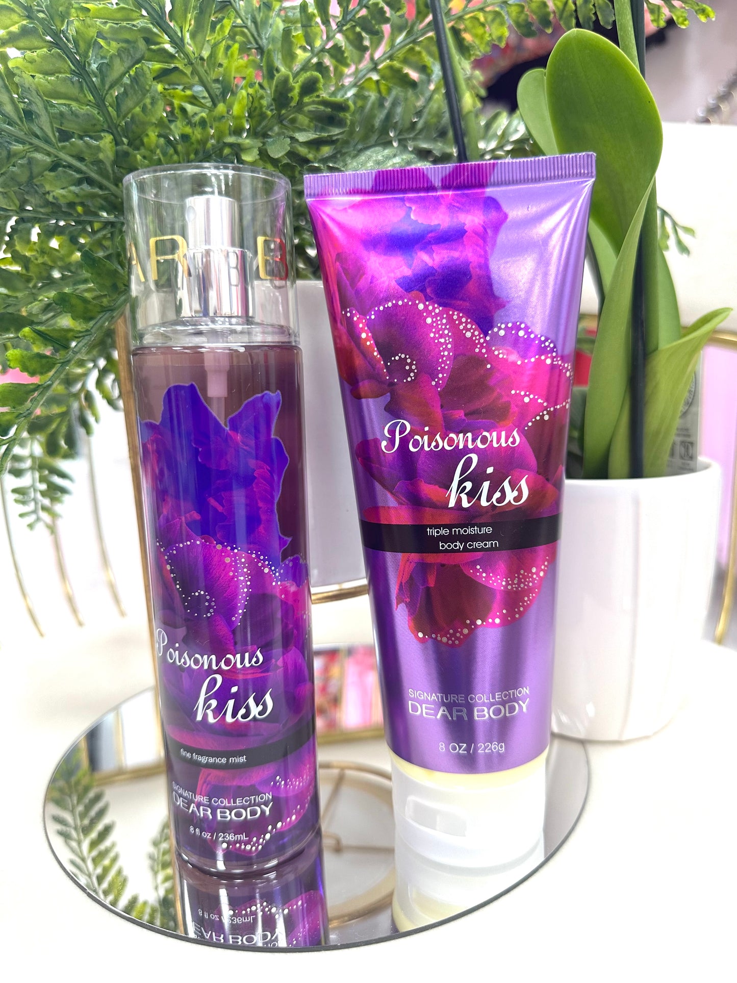 Poison kiss triple moisture body cream