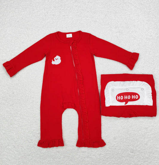 Girl red onesie