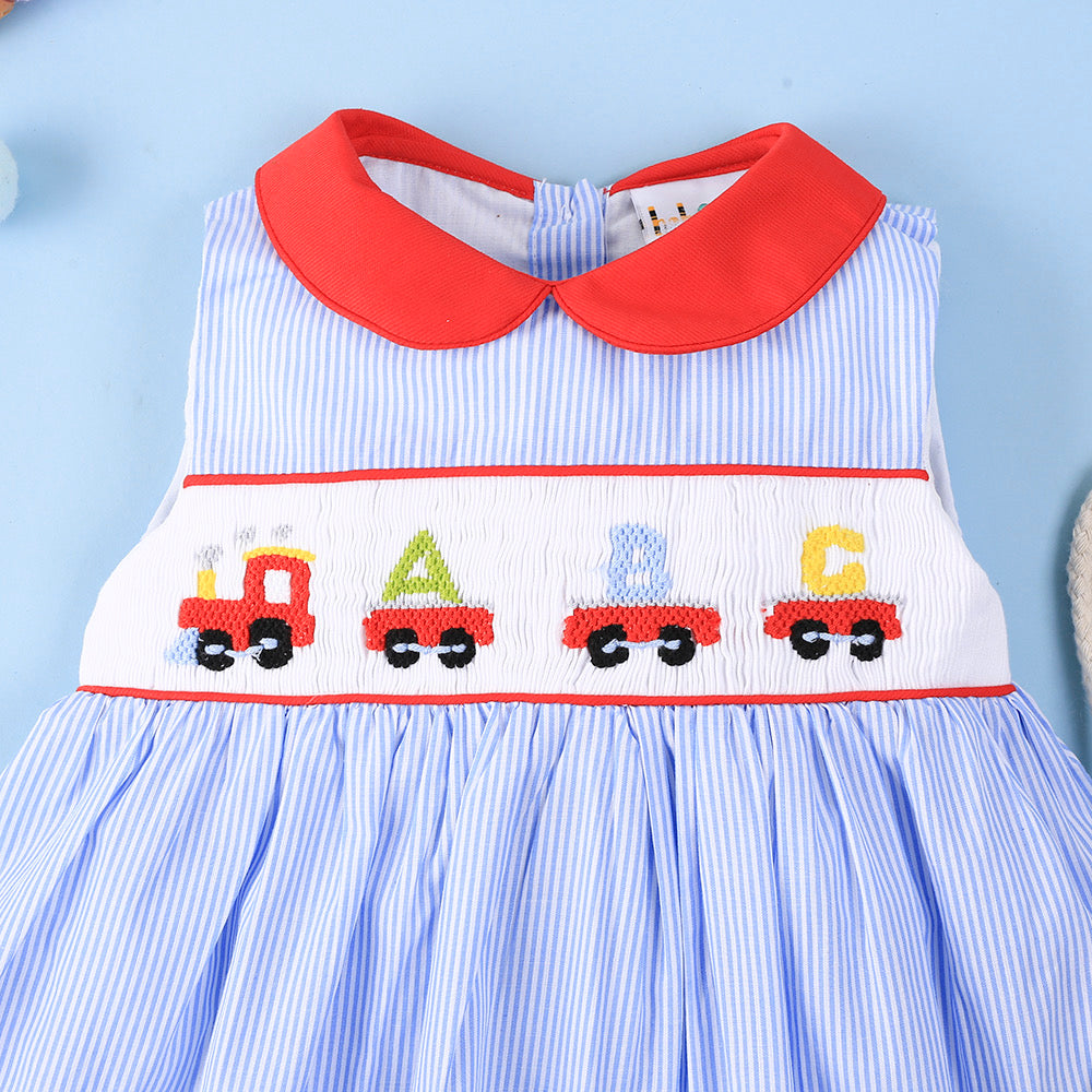 ABC train dress