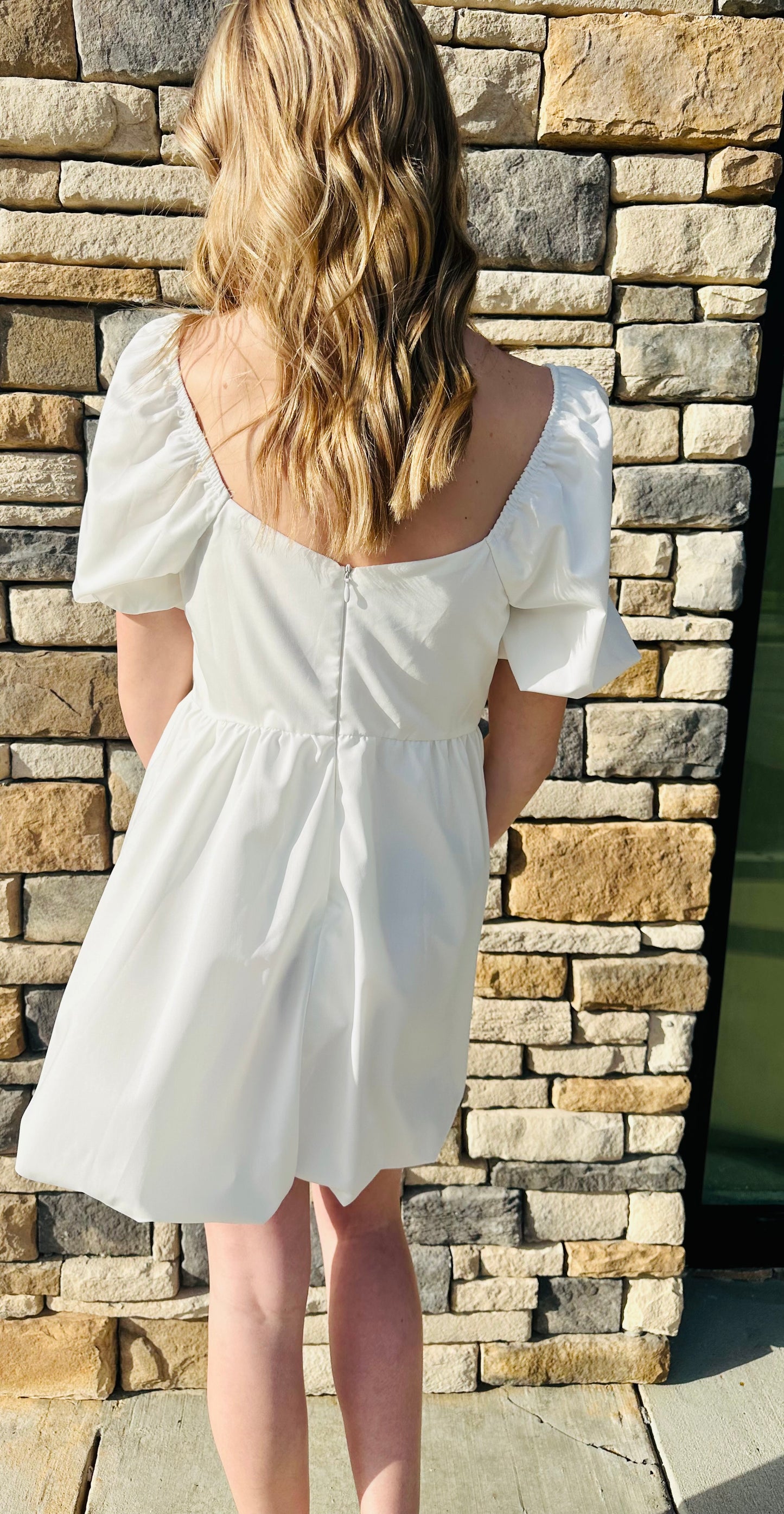 White dress