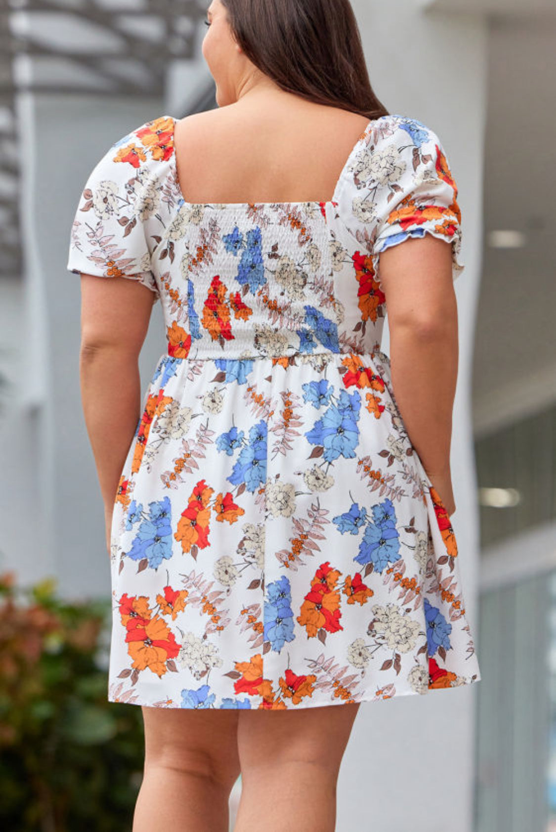 Floral Flared dress