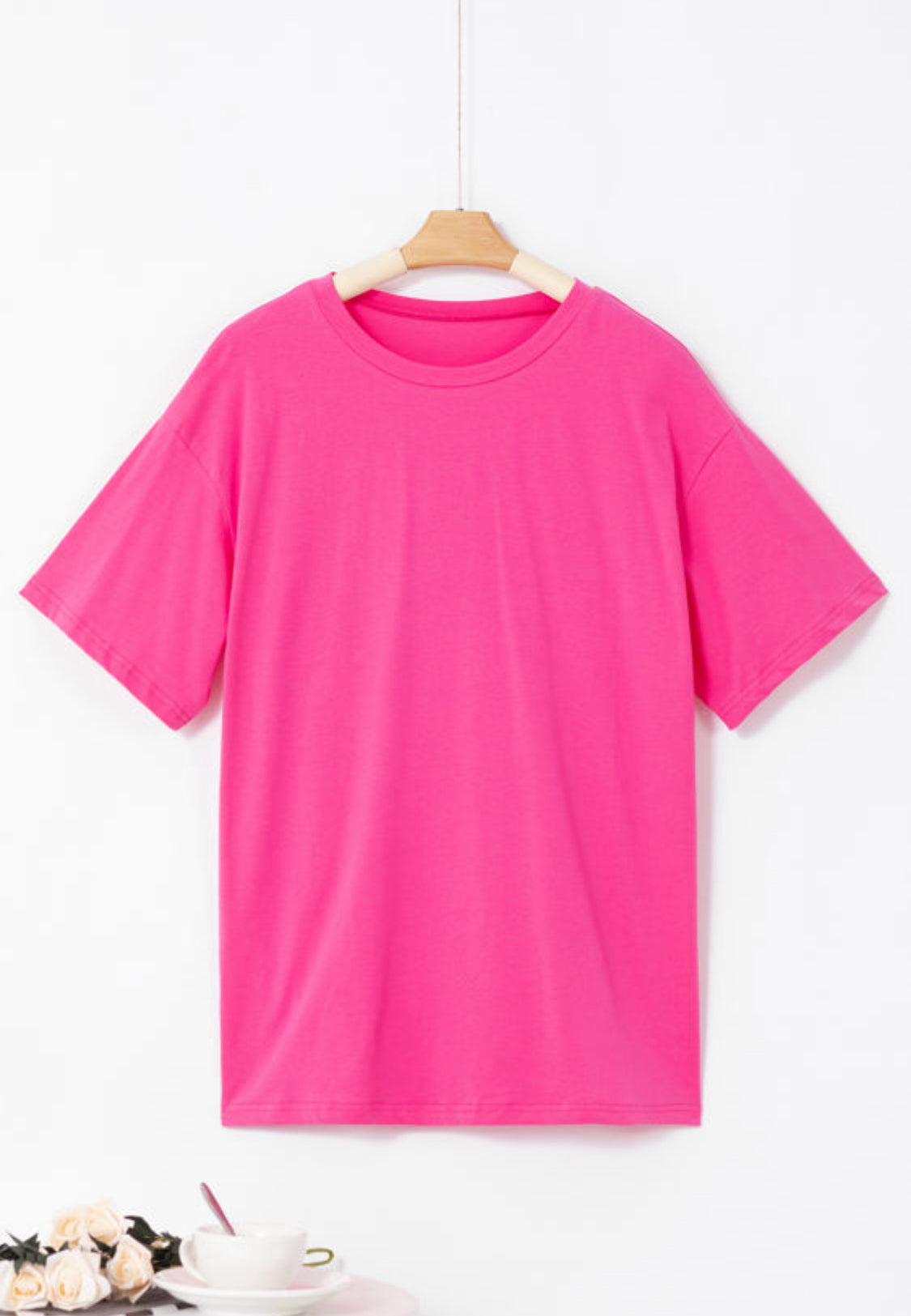 Pink t-shirt