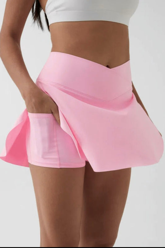 Pink skort
