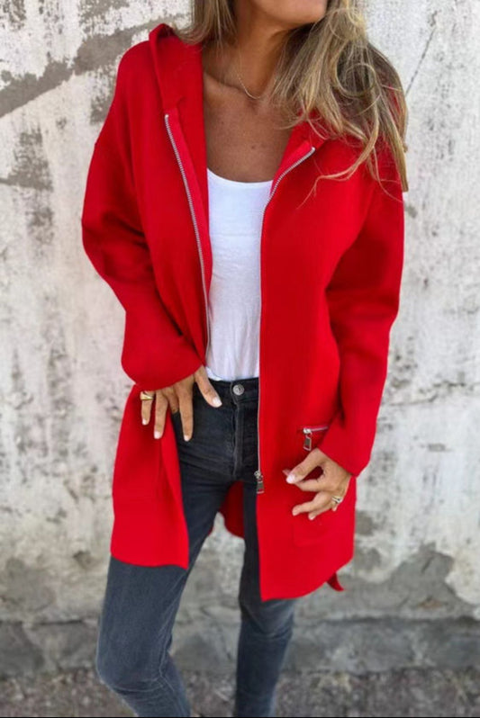 Red jacket