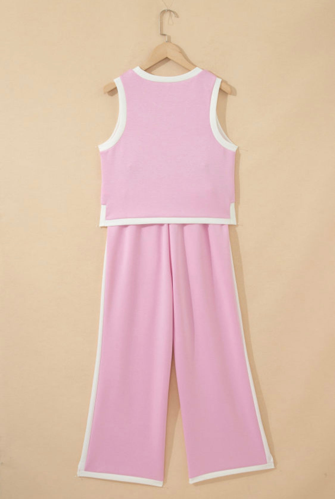 Pink pant set