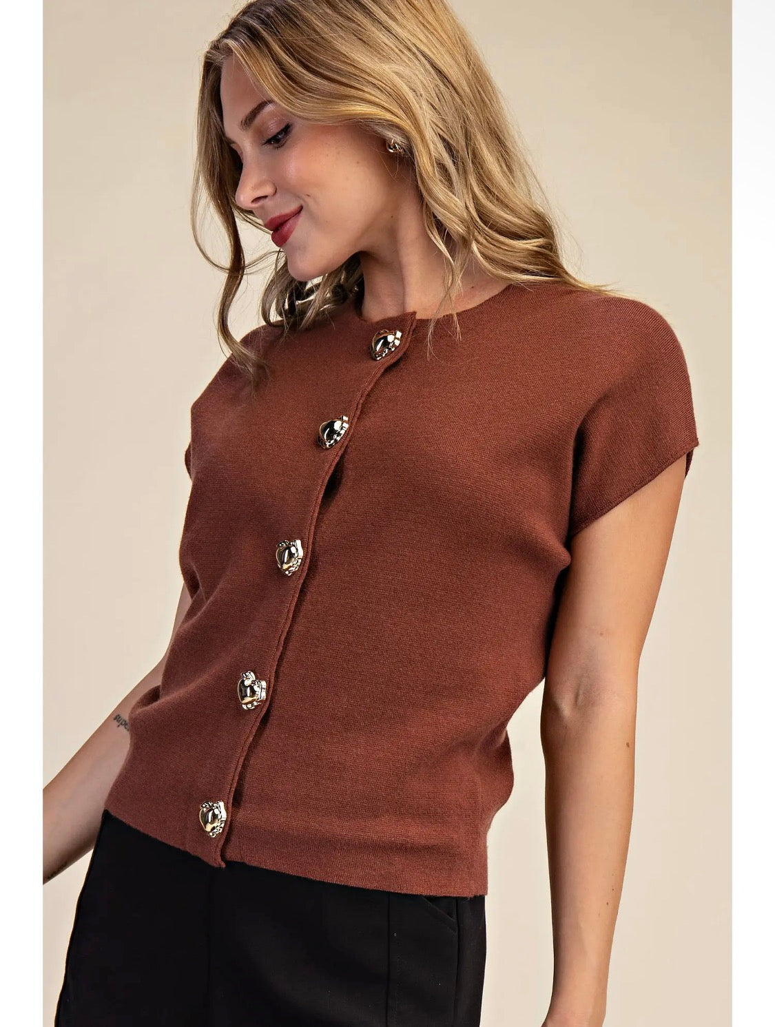 Brown sweater