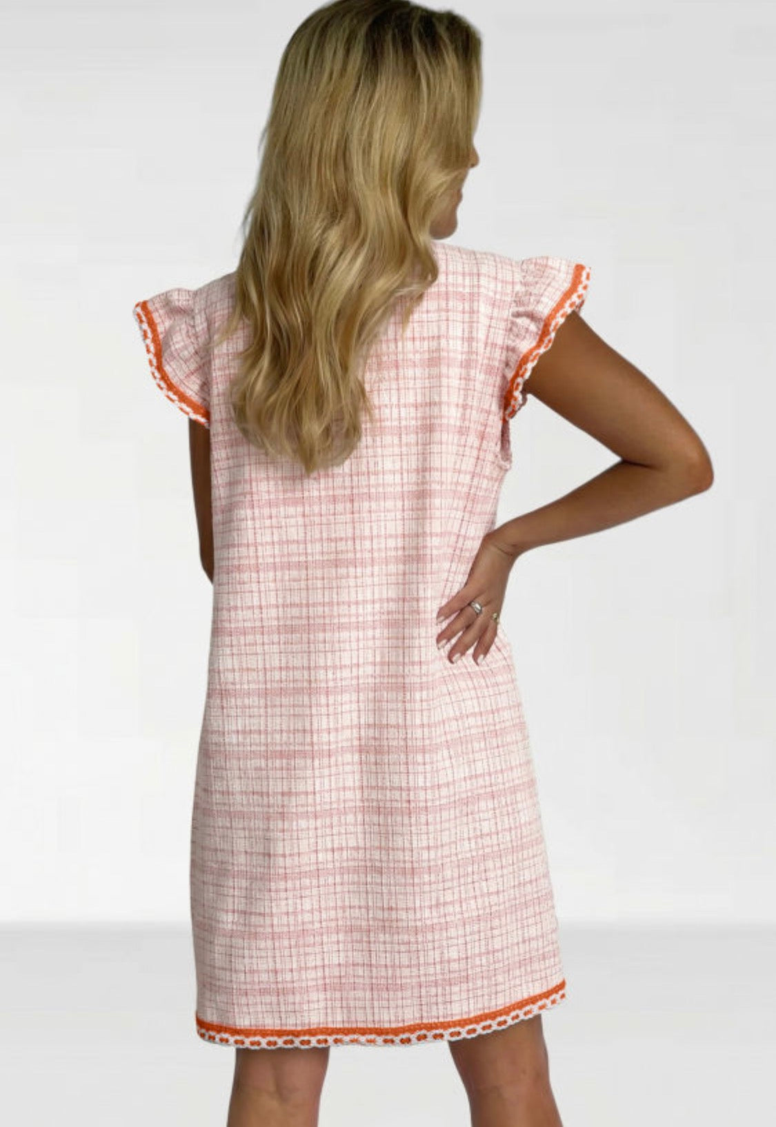 Jacquard texture dress