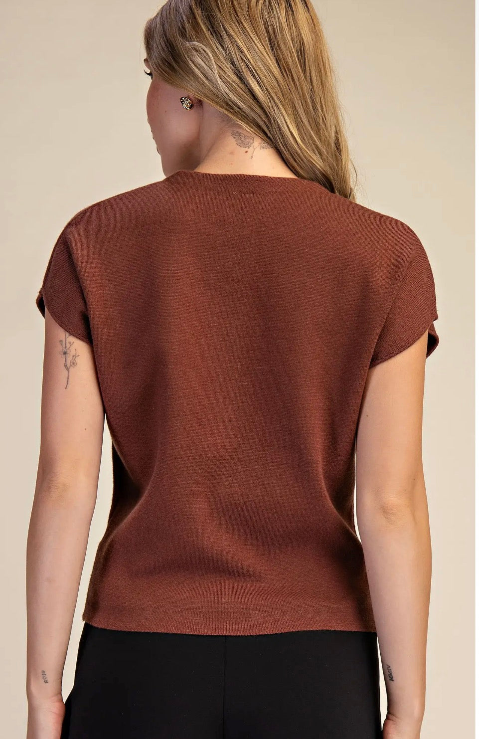 Brown sweater