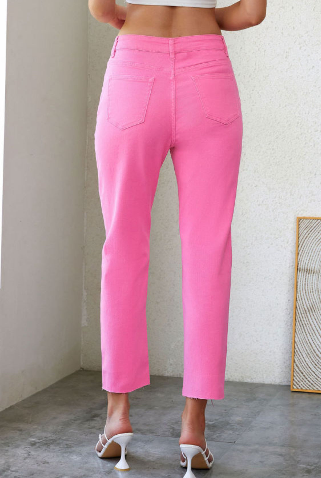 Pink stars jean