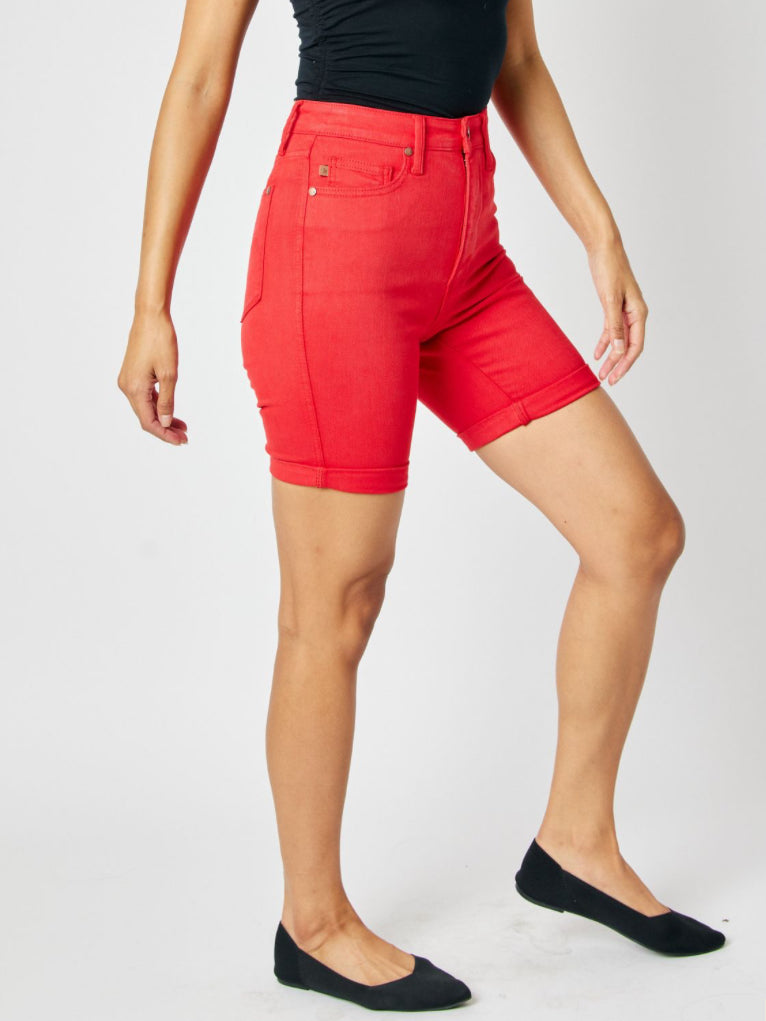 Judy Blue high waist tummy control bermuda shorts