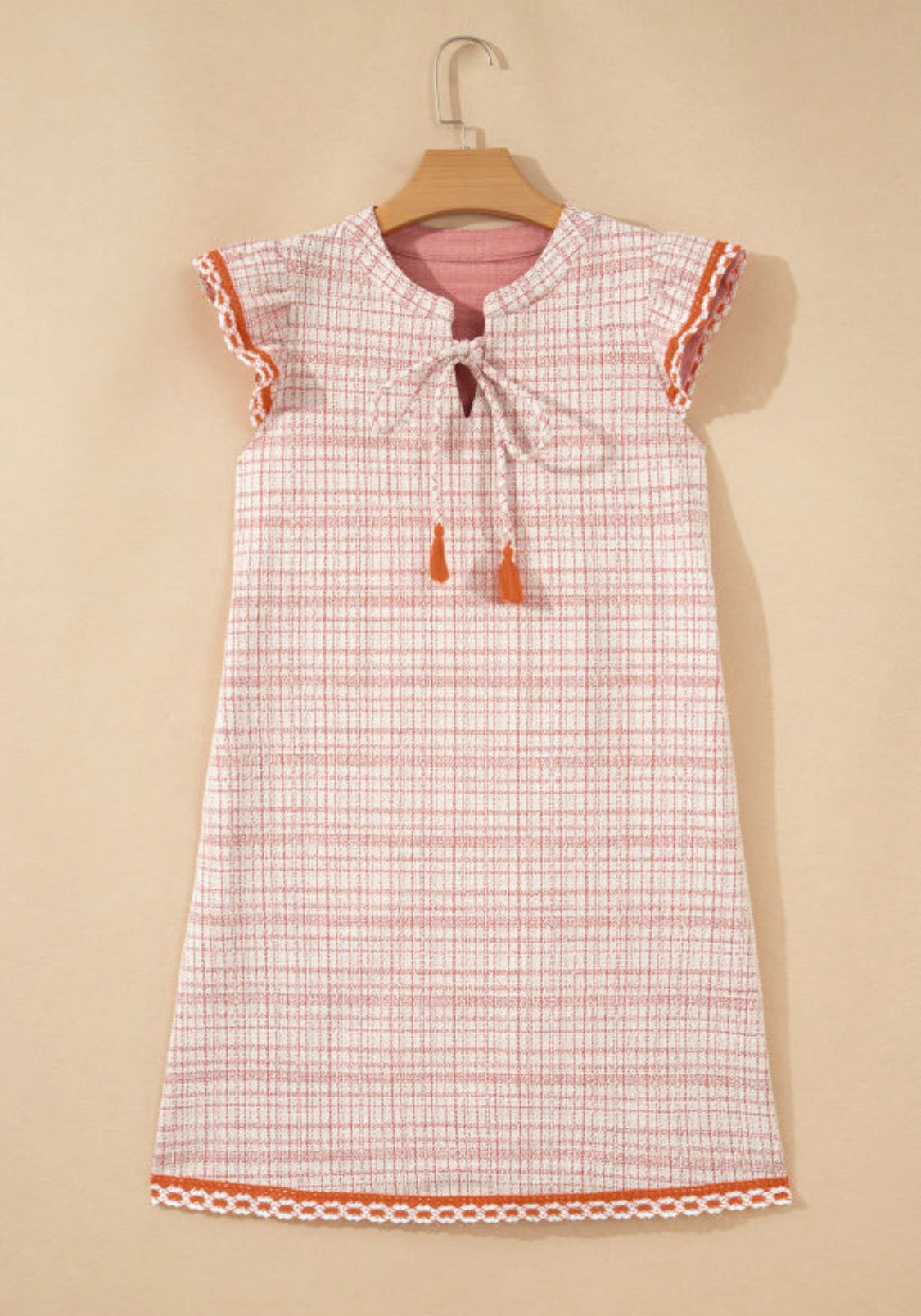 Jacquard texture dress
